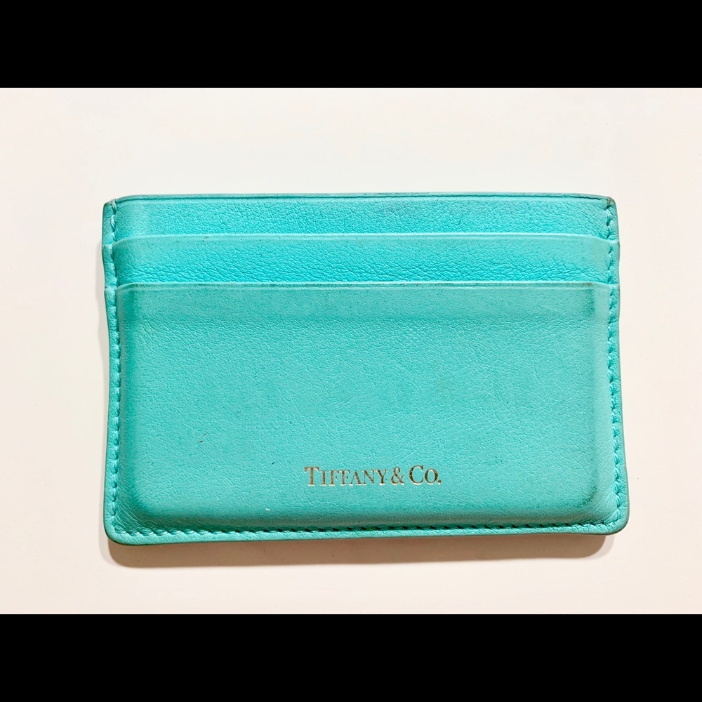 Tiffany & Co leather card holder